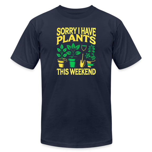 Sorry I have plants this weekend - navy
