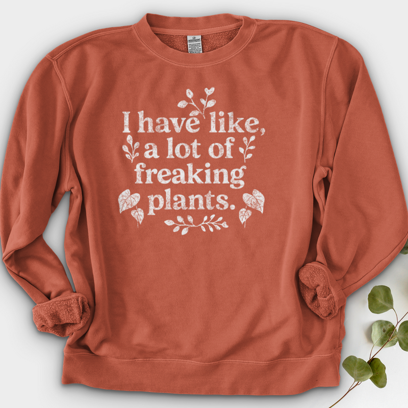 A Lot of Freaking Plants Crewneck