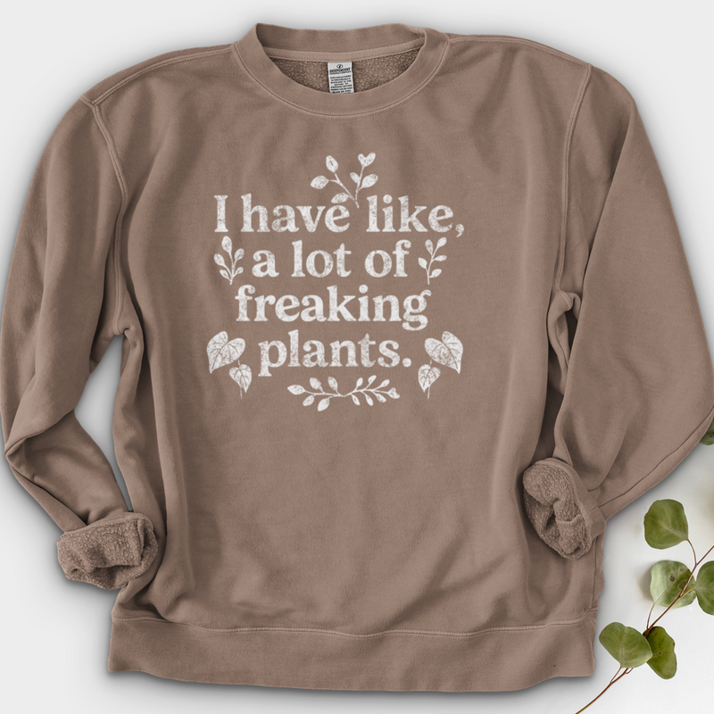 A Lot of Freaking Plants Crewneck