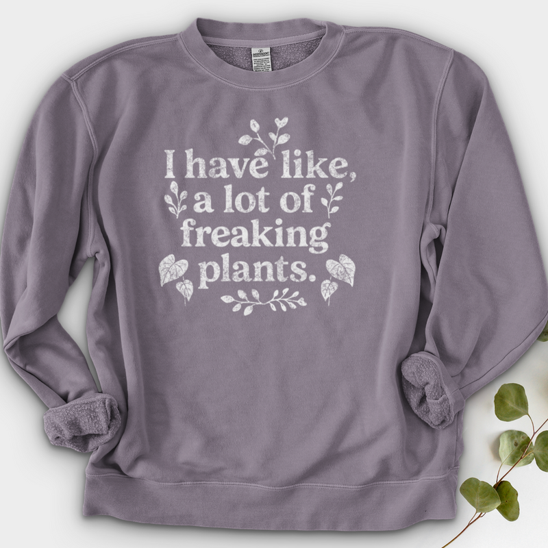 A Lot of Freaking Plants Crewneck