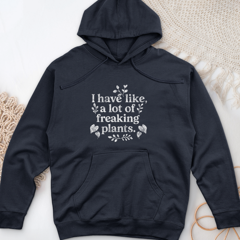 A Lot of Freaking Plants Midweight Hooded Sweatshirt