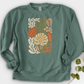 Abstract House Plants Crewneck