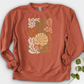 Abstract House Plants Crewneck