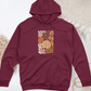 Abstract House Plants Midweight Hooded Sweatshirt