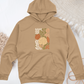 Abstract House Plants Midweight Hooded Sweatshirt