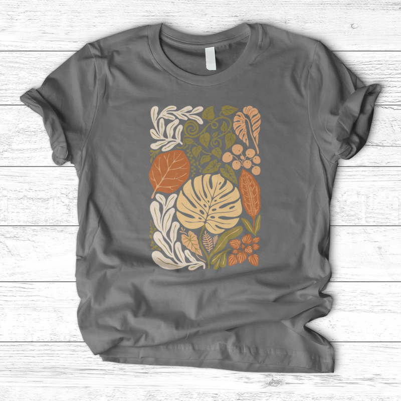 Abstract House Plants T-Shirt