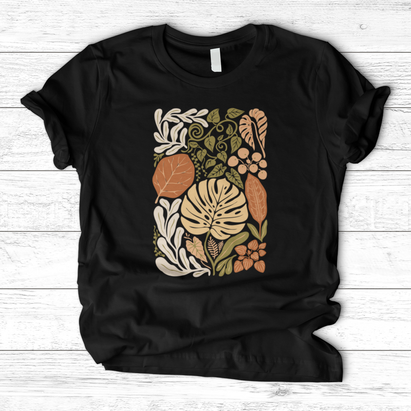 Abstract House Plants T-Shirt