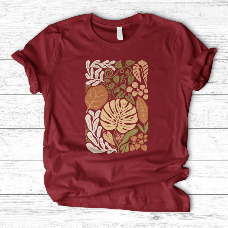Abstract House Plants T-Shirt