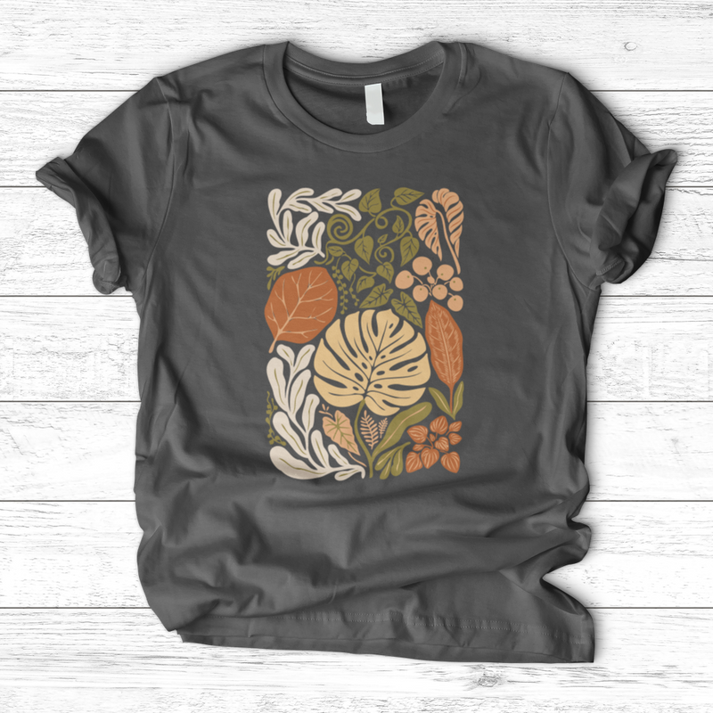 Abstract House Plants T-Shirt
