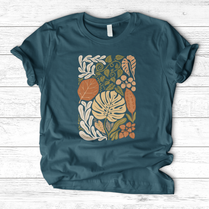 Abstract House Plants T-Shirt