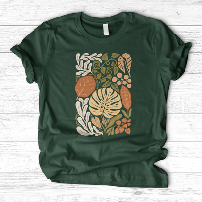Abstract House Plants T-Shirt