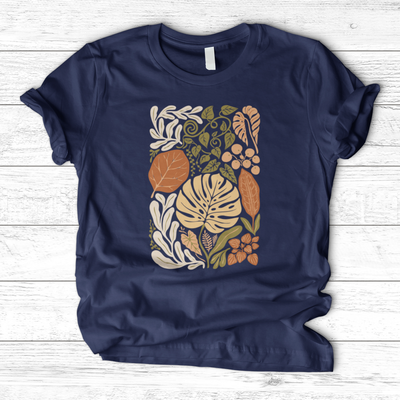 Abstract House Plants T-Shirt