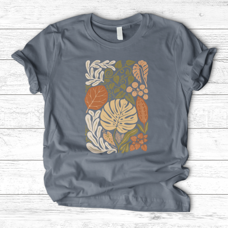 Abstract House Plants T-Shirt