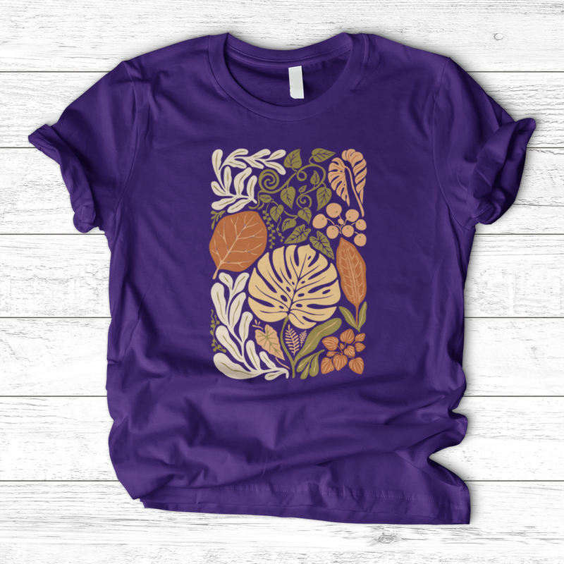 Abstract House Plants T-Shirt