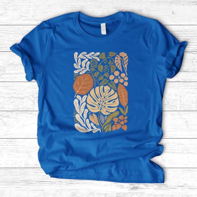 Abstract House Plants T-Shirt