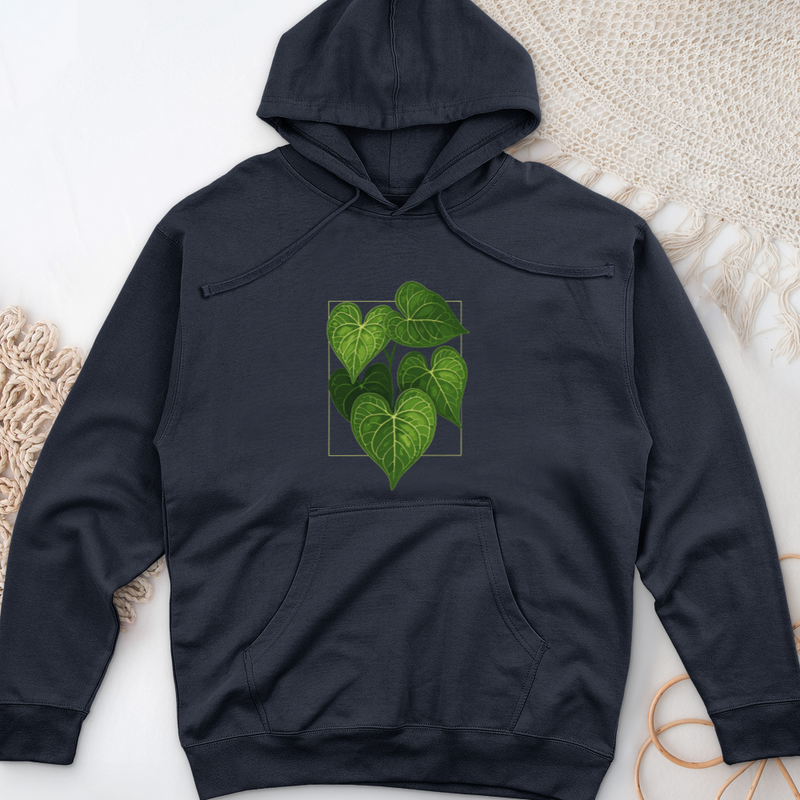 Anthurium Midweight Hooded Sweatshirt