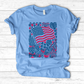 Boho American Flag With Houseplants T-Shirt