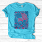 Boho American Flag With Houseplants T-Shirt