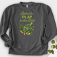 Born To Play In The Dirt Crewneck
