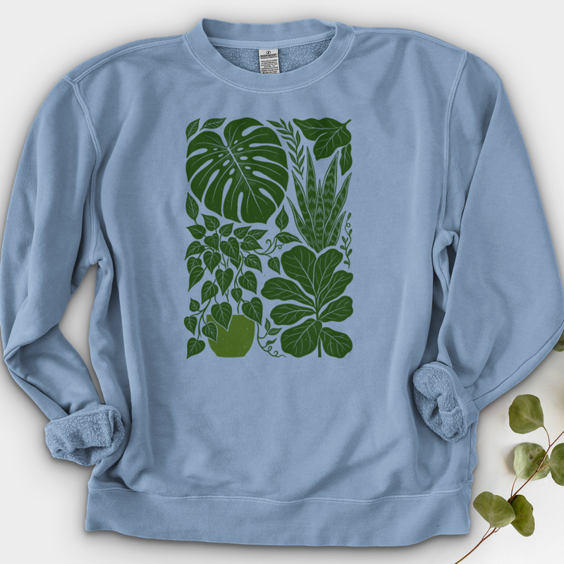 Botanical Indoor Leaf Crewneck