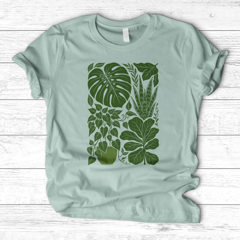 Botanical Indoor Leaf T-Shirt
