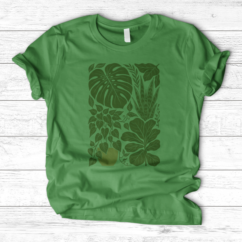 Botanical Indoor Leaf T-Shirt
