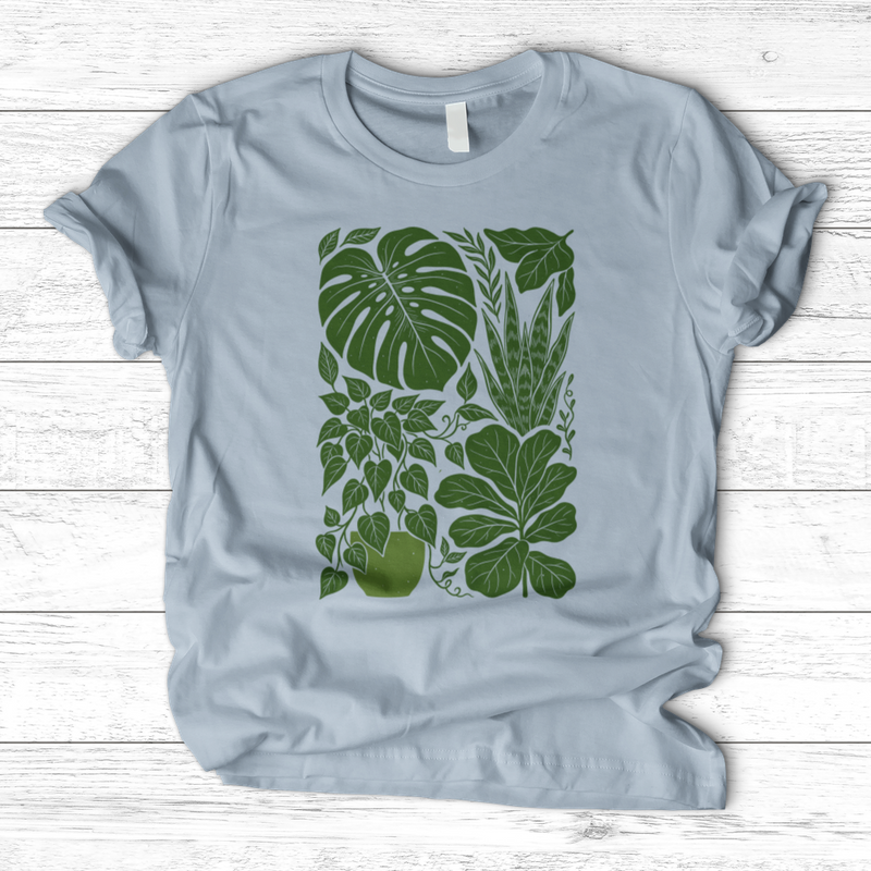 Botanical Indoor Leaf T-Shirt