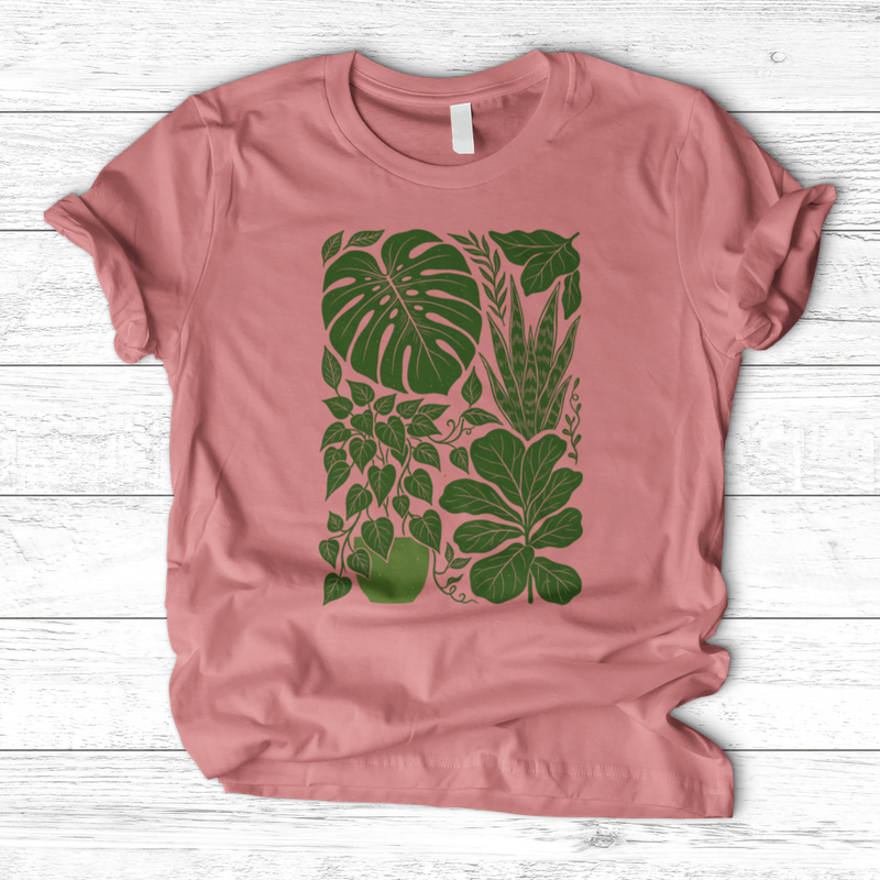 Botanical Indoor Leaf T-Shirt