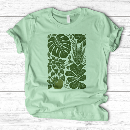 Botanical Indoor Leaf T-Shirt