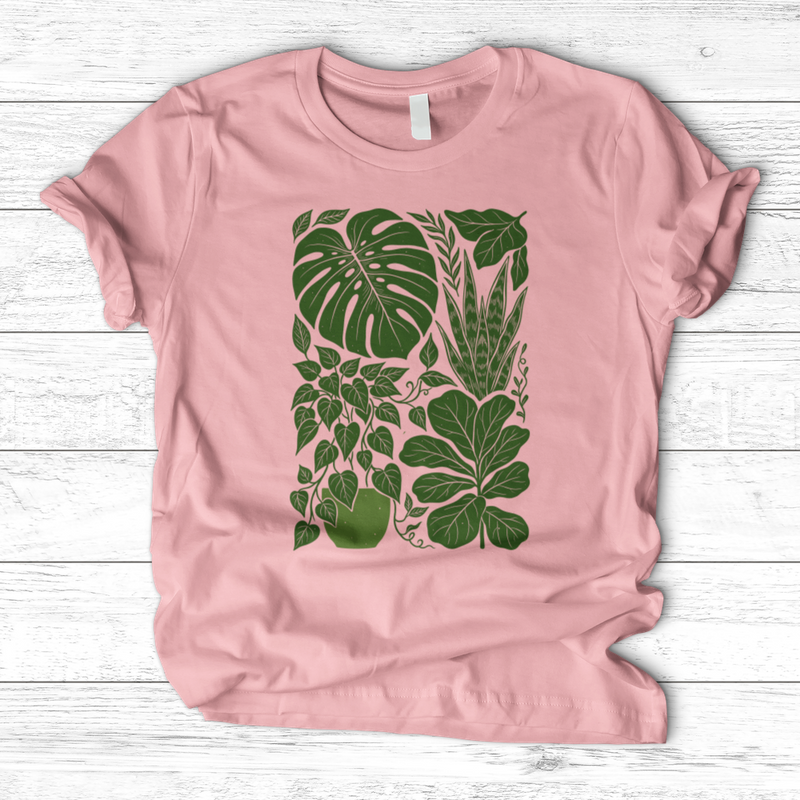 Botanical Indoor Leaf T-Shirt