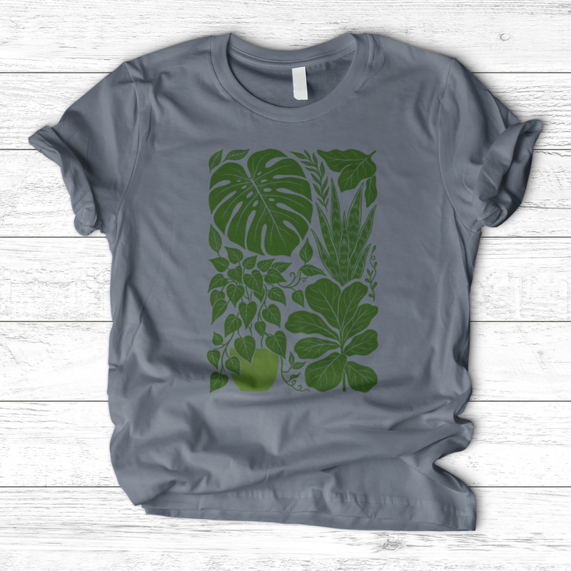 Botanical Indoor Leaf T-Shirt