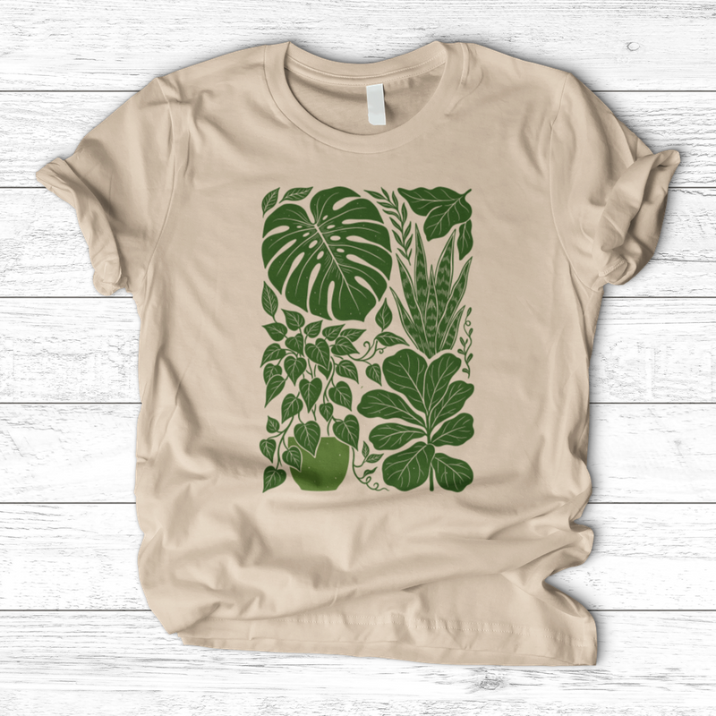 Botanical Indoor Leaf T-Shirt