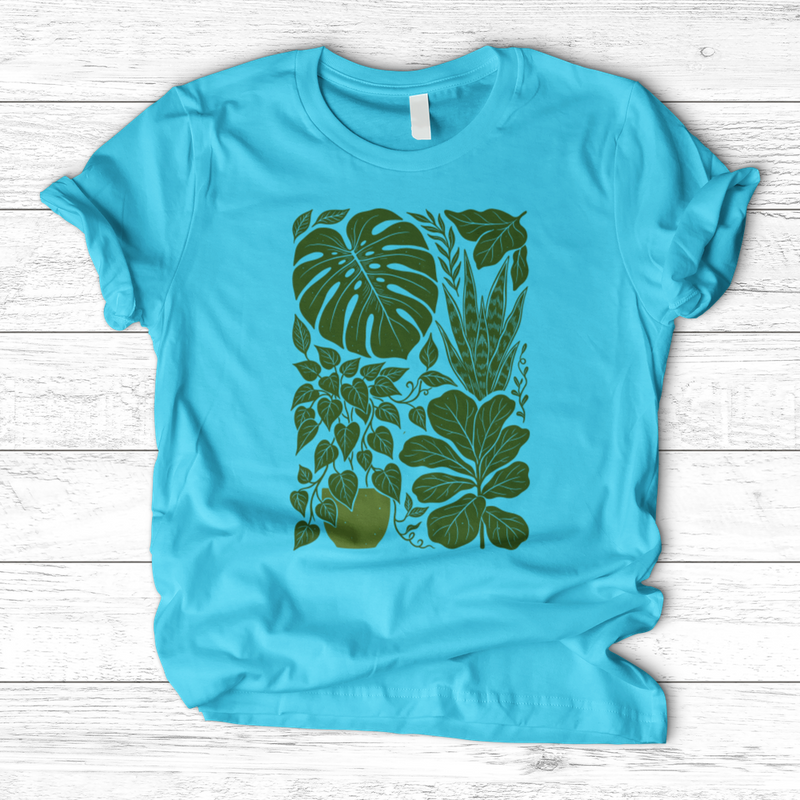 Botanical Indoor Leaf T-Shirt