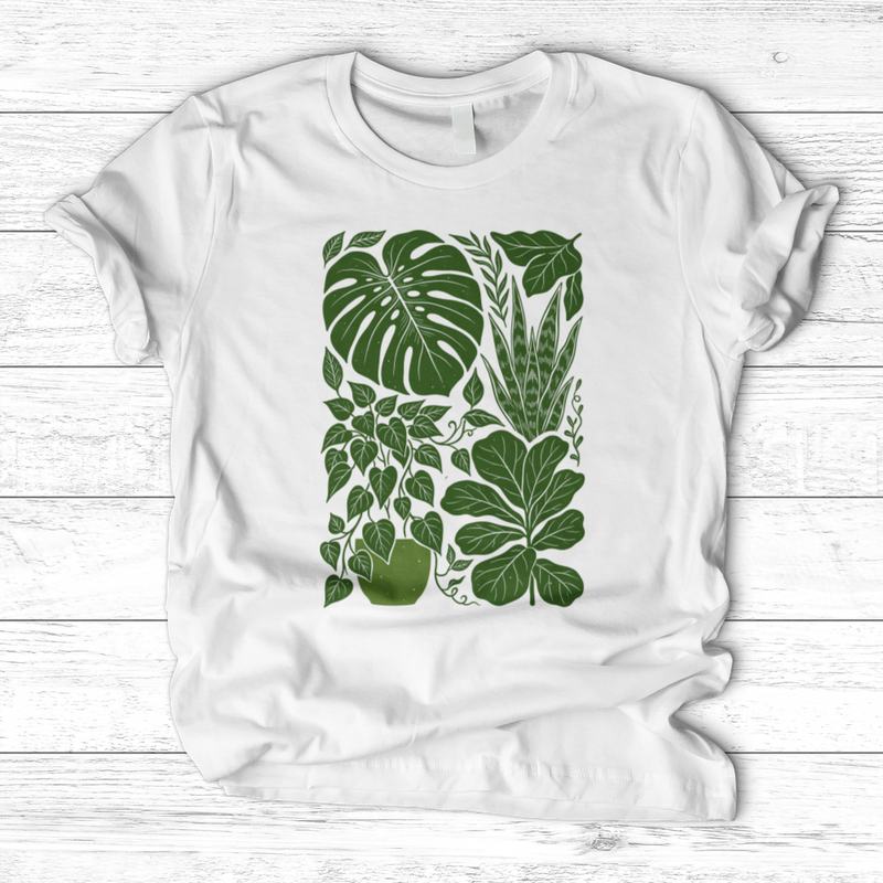 Botanical Indoor Leaf T-Shirt