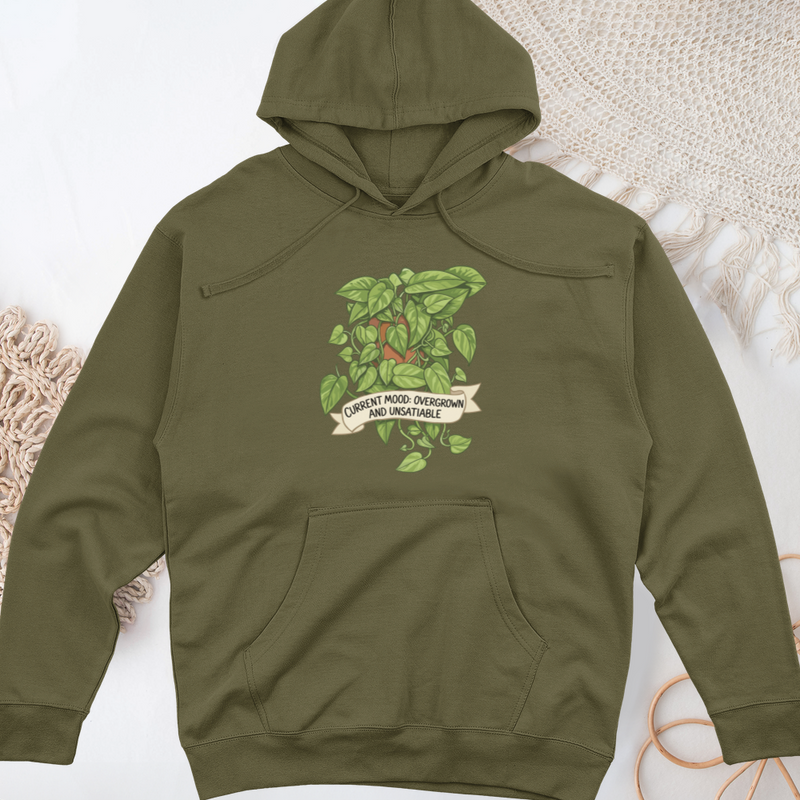 Current Mood Overgrown & Unsatiable Midweight Hooded Sweatshirt
