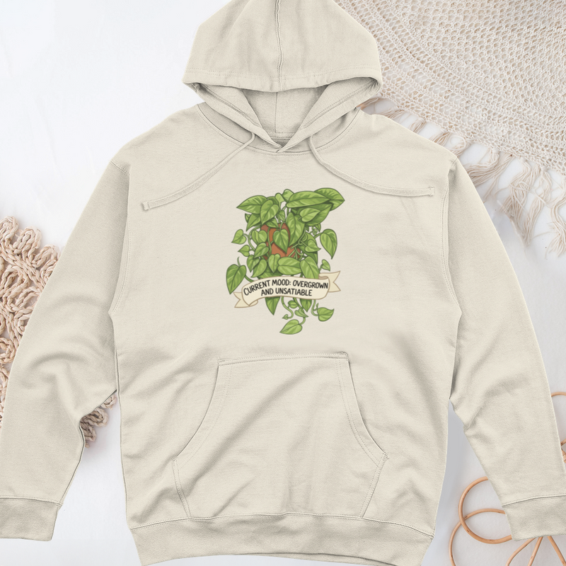 Current Mood Overgrown & Unsatiable Midweight Hooded Sweatshirt