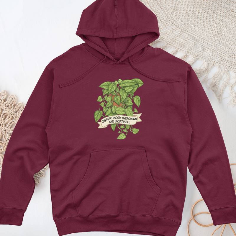 Current Mood Overgrown & Unsatiable Midweight Hooded Sweatshirt