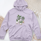 Cute Potted Plants Midweight Hooded Sweatshirt