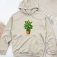 Dieffenbachia Plant Midweight Hooded Sweatshirt