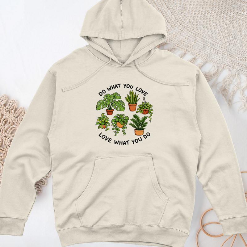 Do What You Love Midweight Hooded Sweatshirt
