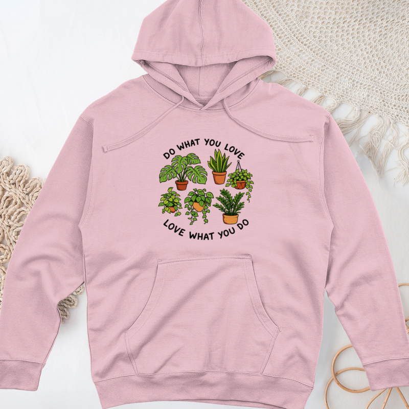 Do What You Love Midweight Hooded Sweatshirt