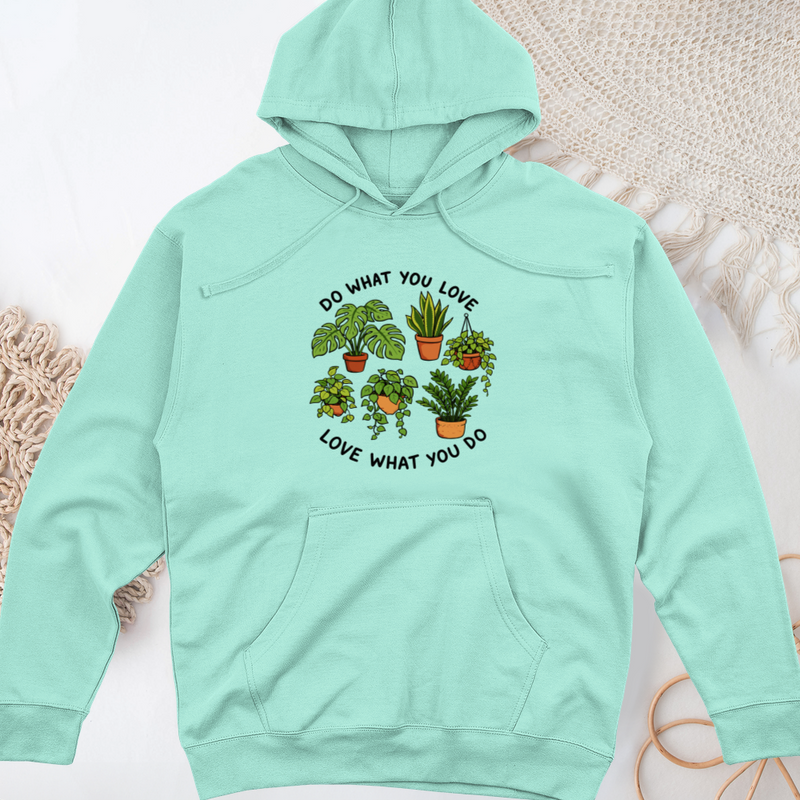 Do What You Love Midweight Hooded Sweatshirt