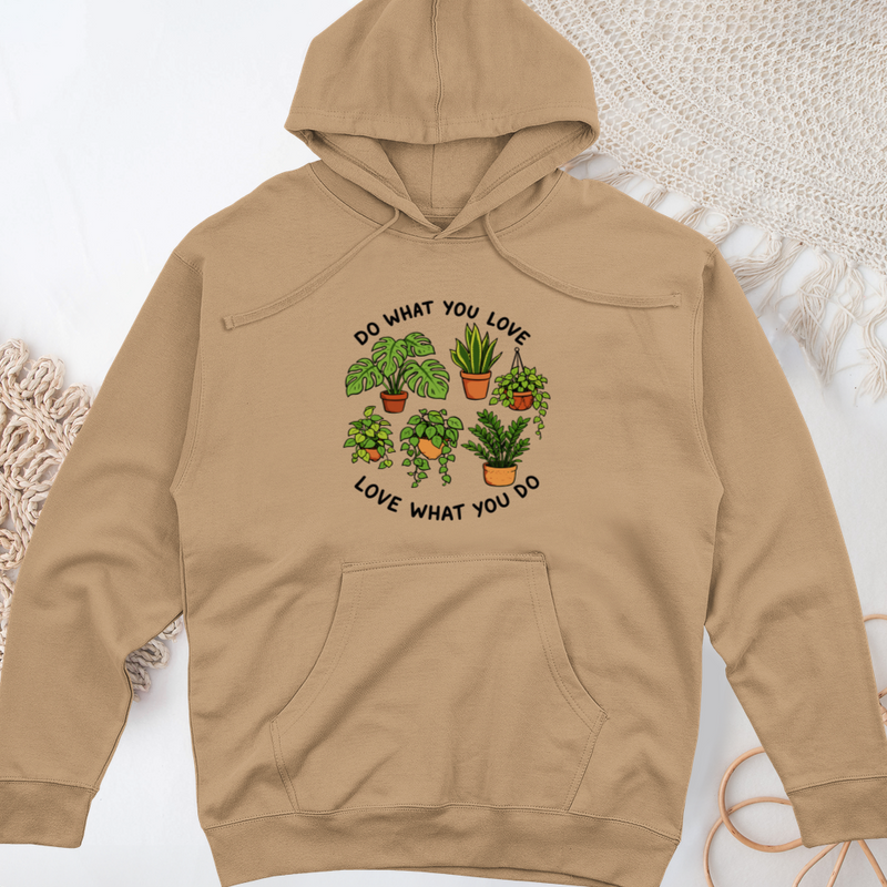 Do What You Love Midweight Hooded Sweatshirt