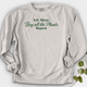 Eat Sleep Buy all the Plants Repeat Crewneck