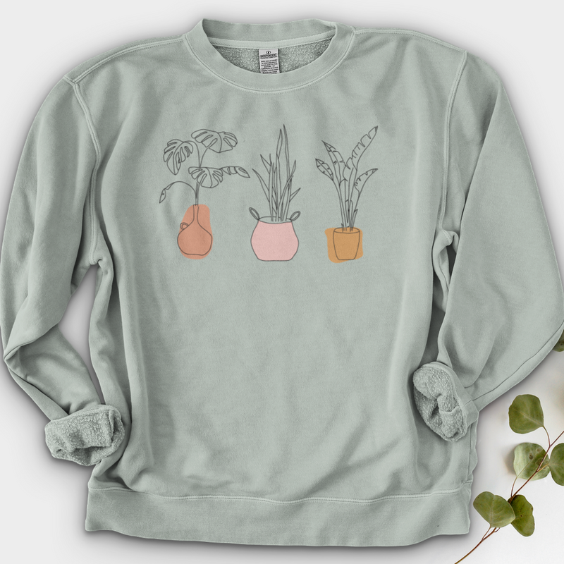 Feed Your Plants Not Your Fear Crewneck