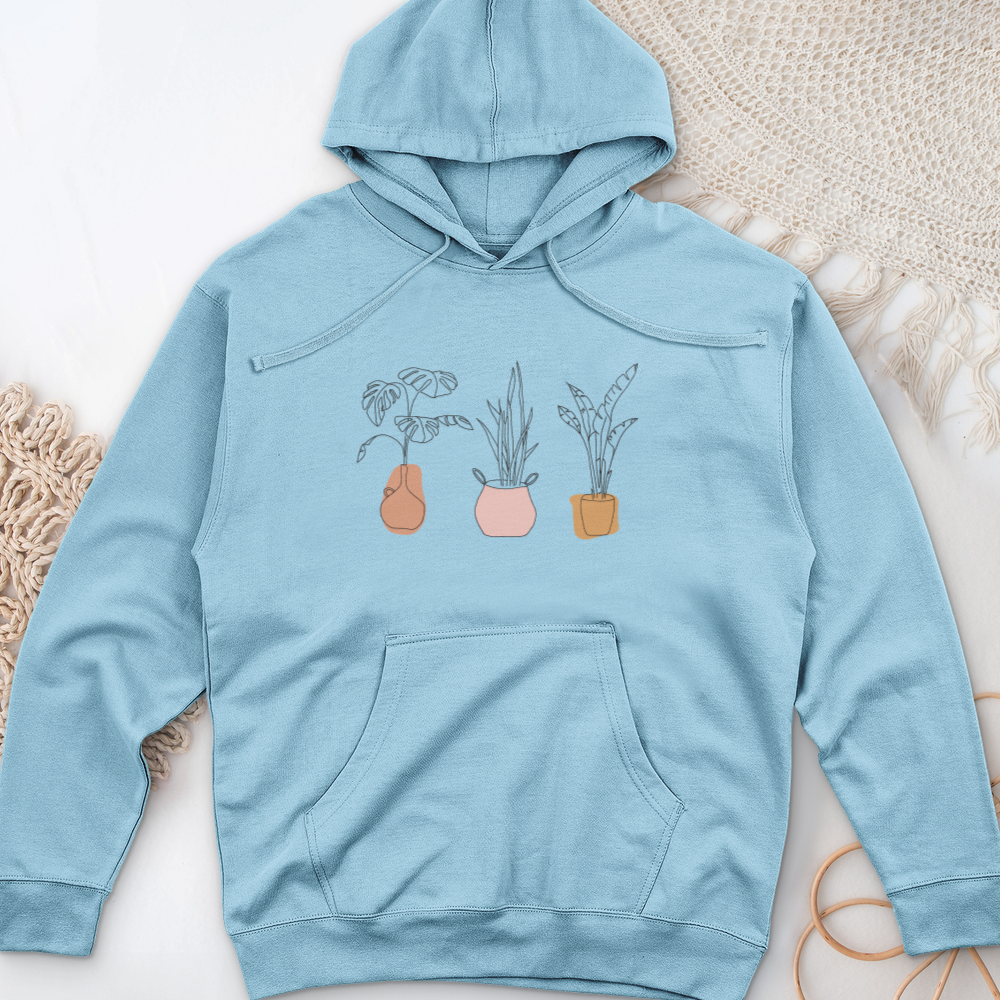 Feed Your Plants Not Your Fear Midweight Hooded Sweatshirt