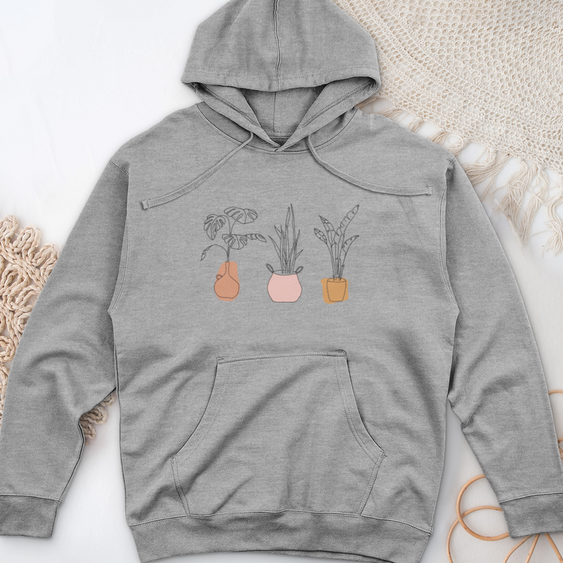 Feed Your Plants Not Your Fear Midweight Hooded Sweatshirt