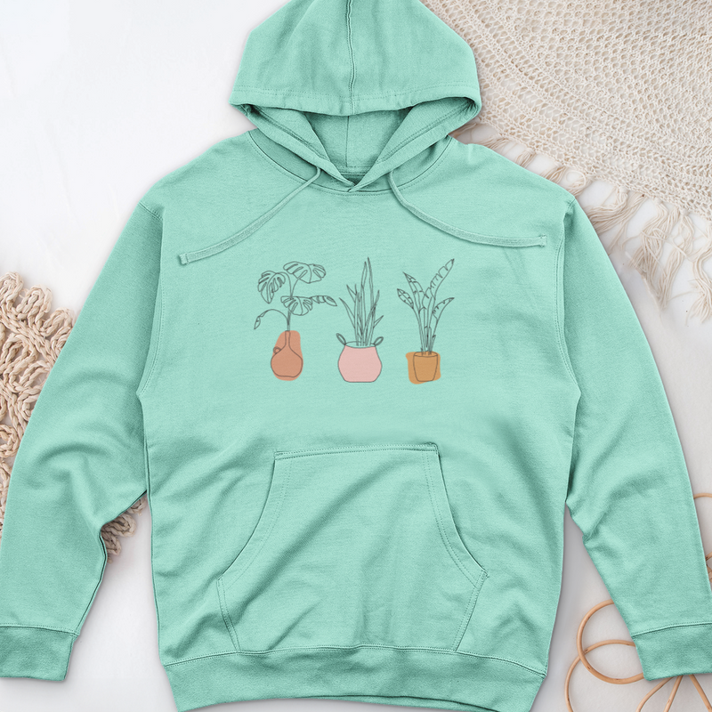 Feed Your Plants Not Your Fear Midweight Hooded Sweatshirt