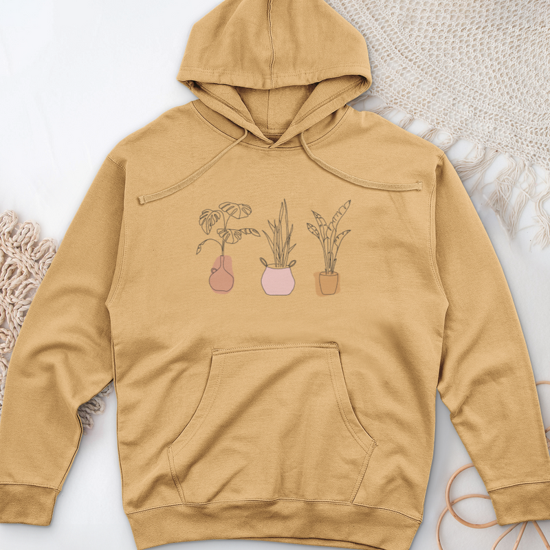 Feed Your Plants Not Your Fear Midweight Hooded Sweatshirt
