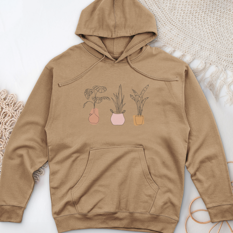 Feed Your Plants Not Your Fear Midweight Hooded Sweatshirt